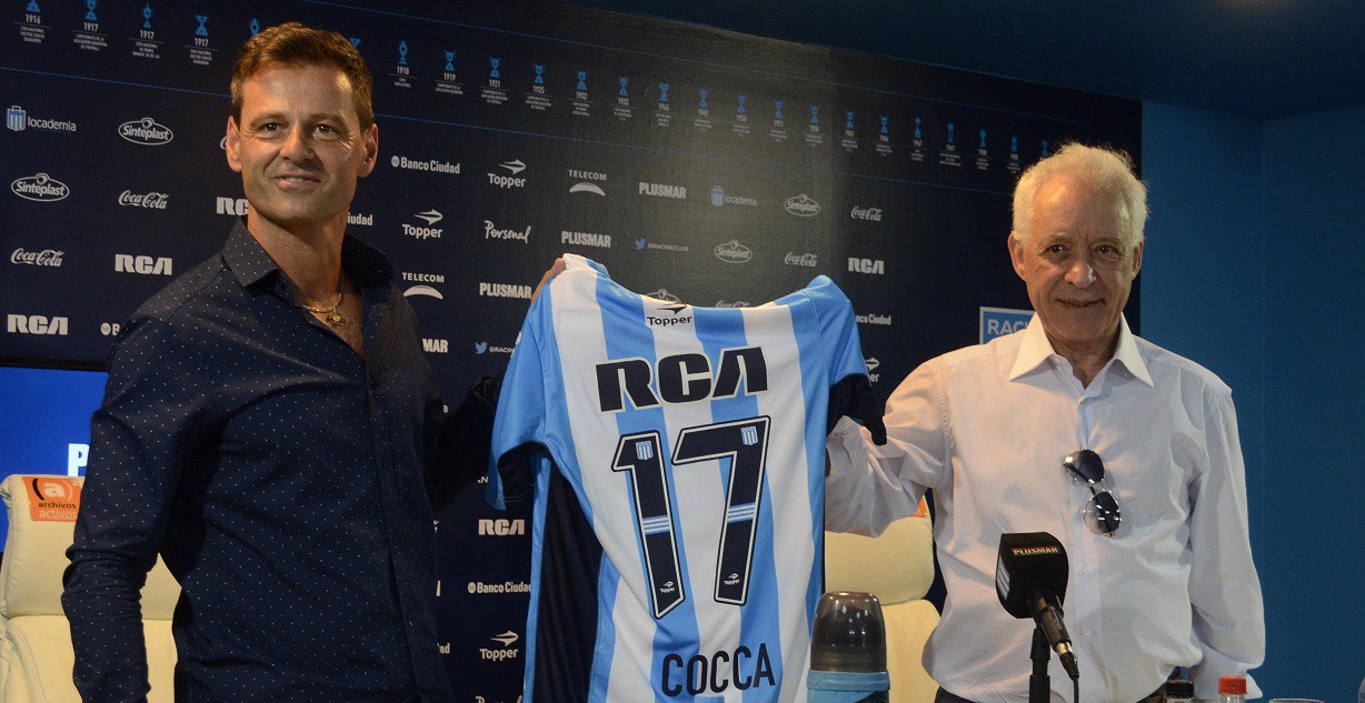 Cocca: "Desde el día que me fui de Racing sabía que quería volver" | Deportes