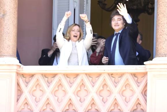 Ante Meloni, Milei propuso consolidar "una alianza de naciones libres contra la tiranía y la miseria" | Política