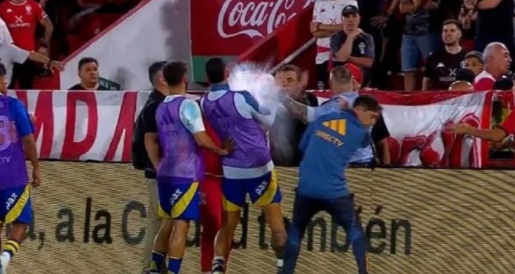 Huracán suspendió por cuatro años al hincha que atacó a Marcos Rojo en el partido con Boca | Deportes