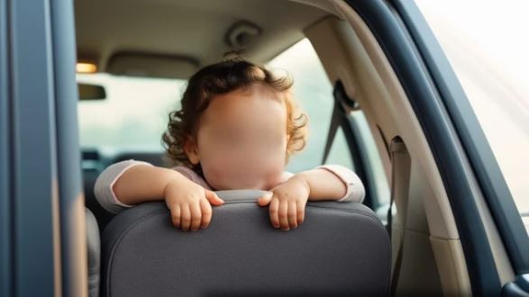 Rescataron a una nena dentro de un auto: los padres la dejaron encerrada para ir a comprar | Actualidad