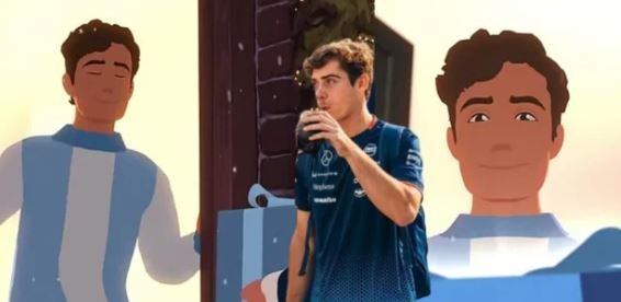 Franco Colapinto: la estrella argentina en el video navideño de Williams Racing | Deportes