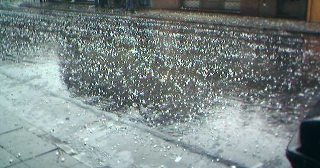 Fuerte caída de granizo en el AMBA en el primer día de 2025 | Clima, naturaleza y medio ambiente