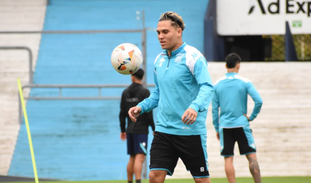 Racing inició la pretemporada con la presencia de Juanfer Quintero | Deportes