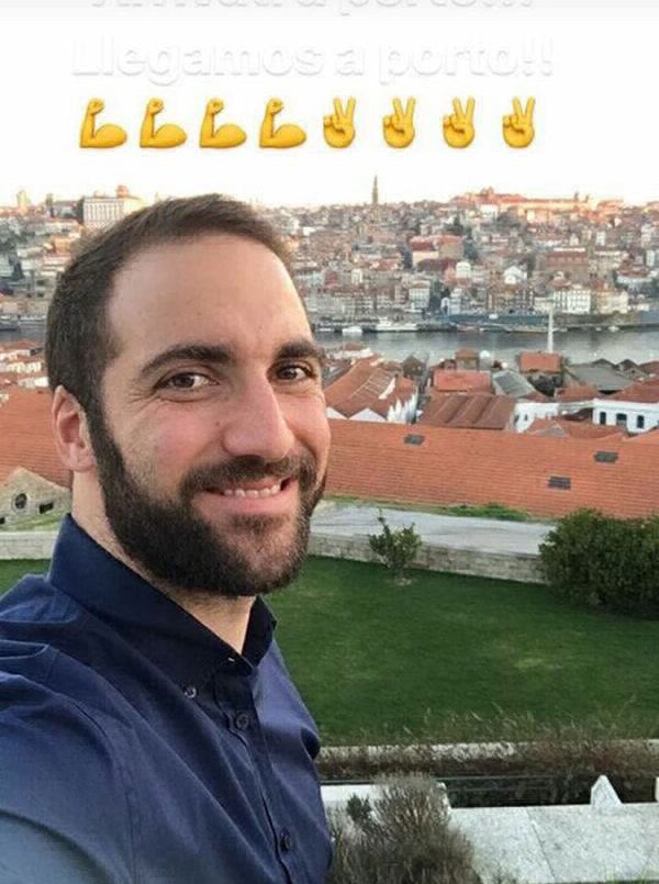 El "pifie" de Higuaín en Instagram que se viralizó en las redes | Deportes