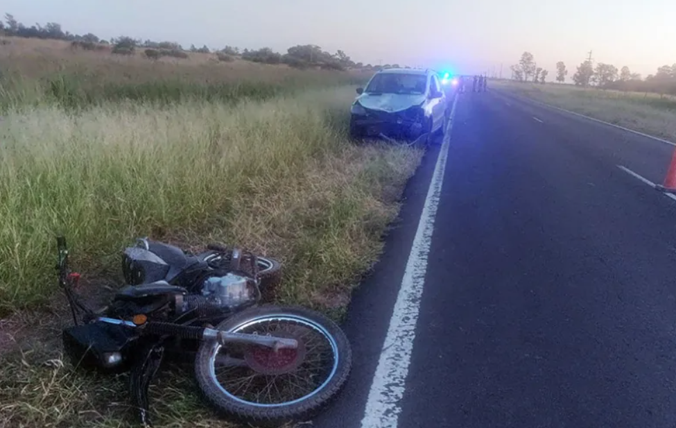 Iba en moto alcoholizado y lo chocaron: murió su hija adolescente | Actualidad