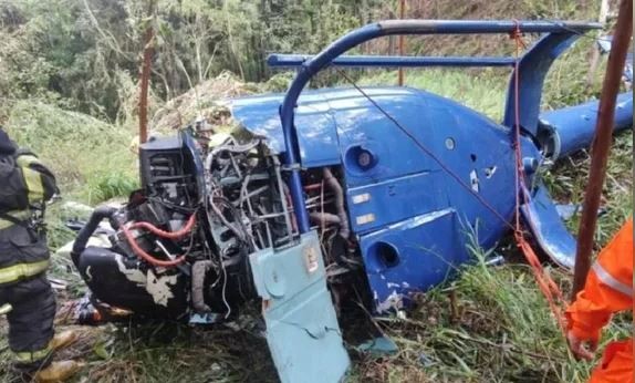 Tragedia en Brasil: dos muertos y dos sobrevivientes tras la caída de un helicóptero | Internacionales