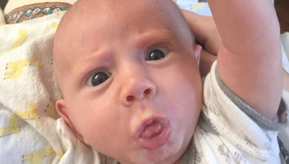 "El bebé más expresivo del mundo" causa furor en las redes sociales | Curiosidades