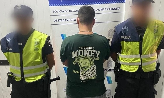 Detuvieron a un turista de 29 años por golpear a su mujer en Mar Chiquita | Actualidad