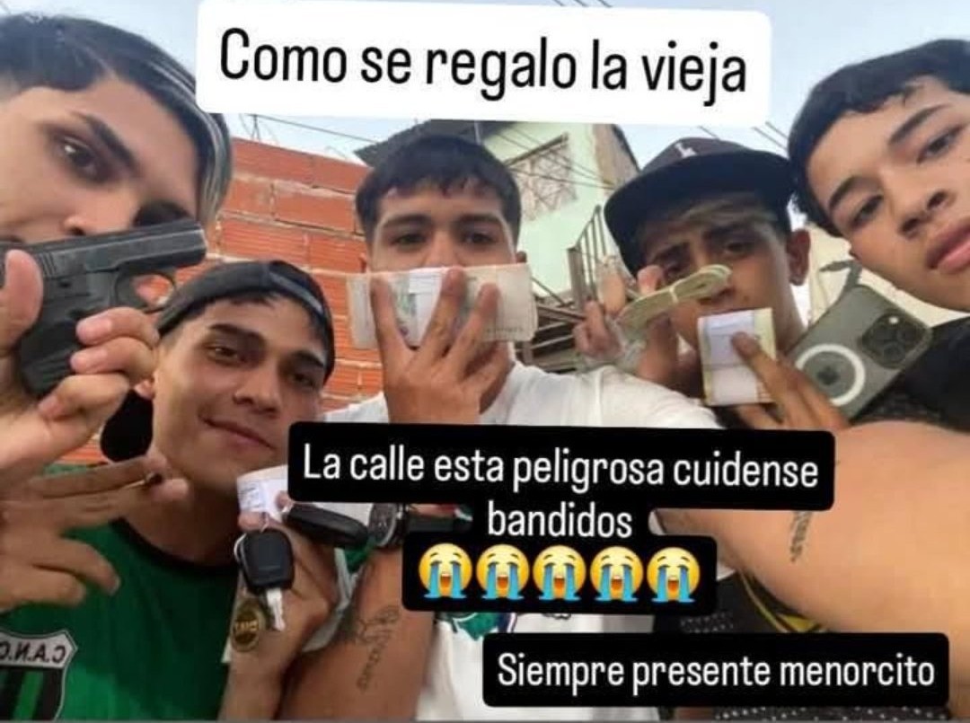 "Arriba los chorros": publicaron un comunicado los amigos de los delincuentes que le robaron a una jubilada de 92 años | Actualidad