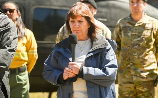 Patricia Bullrich es la responsable de la lucha contra el fuego desde diciembre | Política