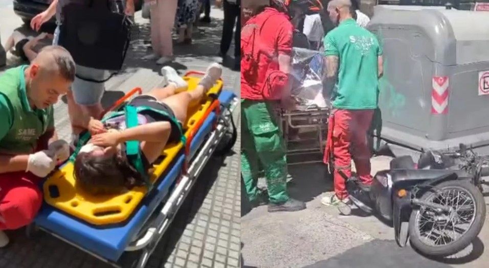 Balvanera: una nena de diez años bajó de un colectivo y fue atropellada por un motociclista | Actualidad