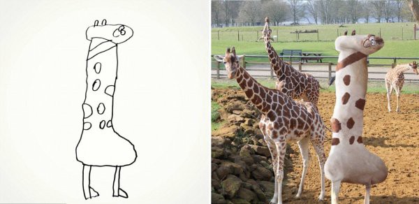 Fotos virales: el padre que le dio vida a los dibujos de su hijo de 6 años | Curiosidades