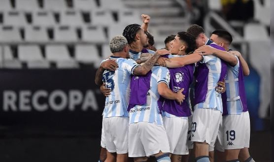 Racing es el nuevo campeón de la Recopa Sudamericana tras vencer a Botafogo | Deportes