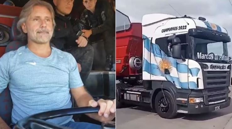 Marcos Di Palma viaja a Bahía Blanca con un camión cargado de ayuda | Deportes