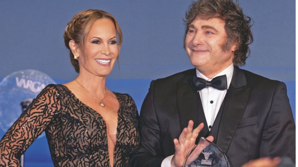 Javier Milei y Natalia Denegri serán premiados junto a Donald Trump | Política