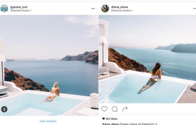 La extraña obsesión de una mujer por copiar las fotos de Instagram de una joven pareja de viajeros | Curiosidades