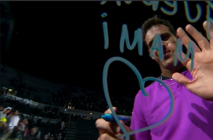 "Fuerza Mami": el conmovedor mensaje de Del Potro para su madre tras ganar en Roma | Deportes