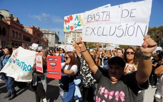 Organismos que nuclean a personas con discapacidad realizarán una nueva marcha en repudio al Gobierno | Actualidad