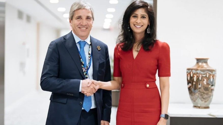 La subdirectora del FMI respaldó a Caputo tras una reunión clave en Washington | Economía