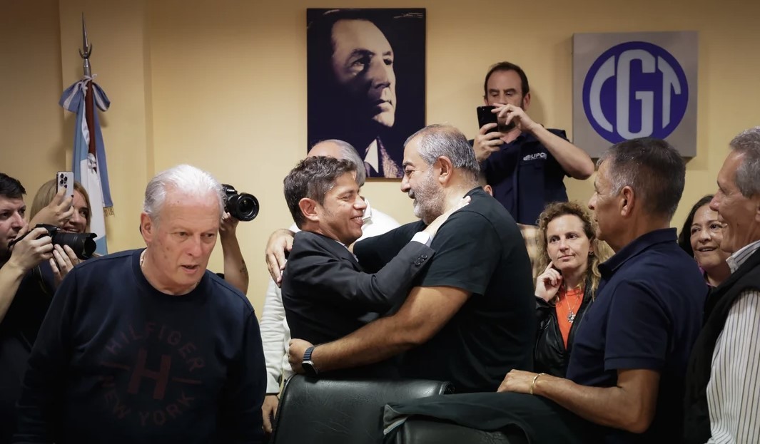 Kicillof se reunió con la CGT: "El punto de partida para frenar a Milei es el movimiento obrero" | Política