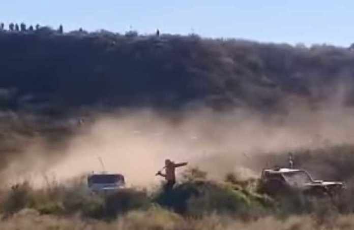 Dramático video: así fue arrollada una fotógrafa en una competencia de La Pampa | Deportes