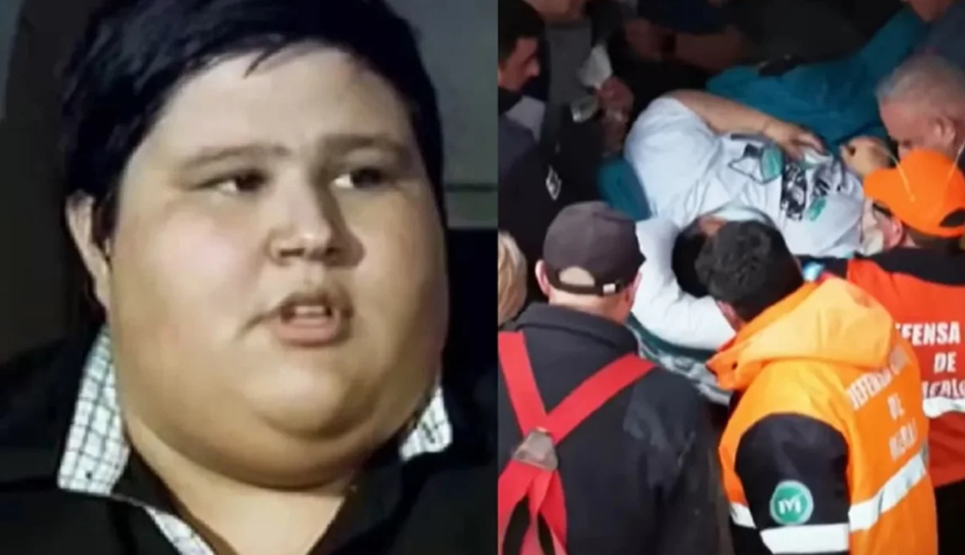 Un ex Cuestión de Peso tuvo que ser rescatado por los bomberos: pesa 300 kilos | Actualidad