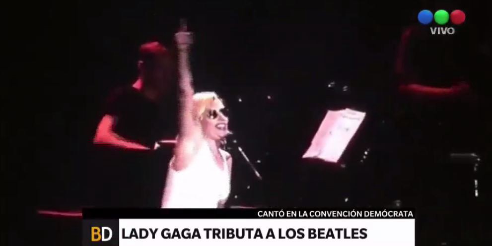 Lady Gaga rindió homenaje a The Beatles | Espectáculos