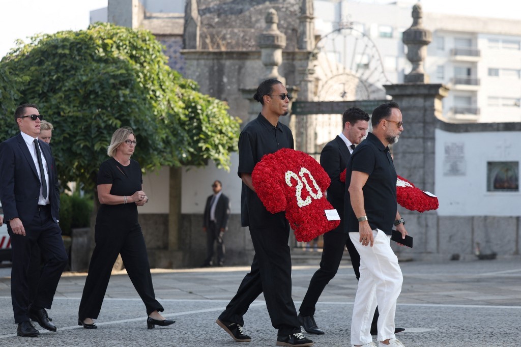 El fútbol y sus allegados dan un último adiós a Diogo Jota y su hermano | Deportes