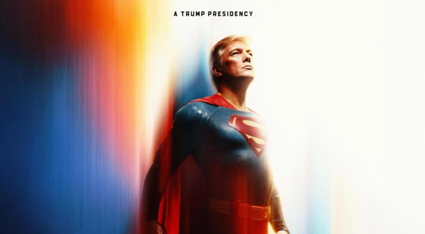 "Superman Trump": la polémica foto que publicó la Casa Blanca | Internacionales