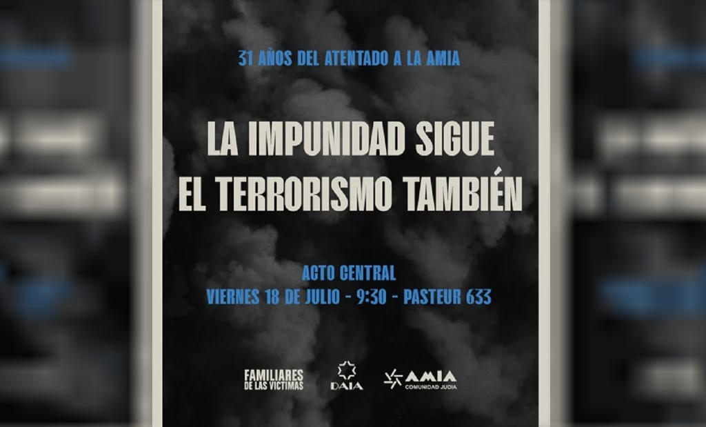 AMIA: Milei asiste al acto central por el 31° aniversario del ataque a la sede judía | Política