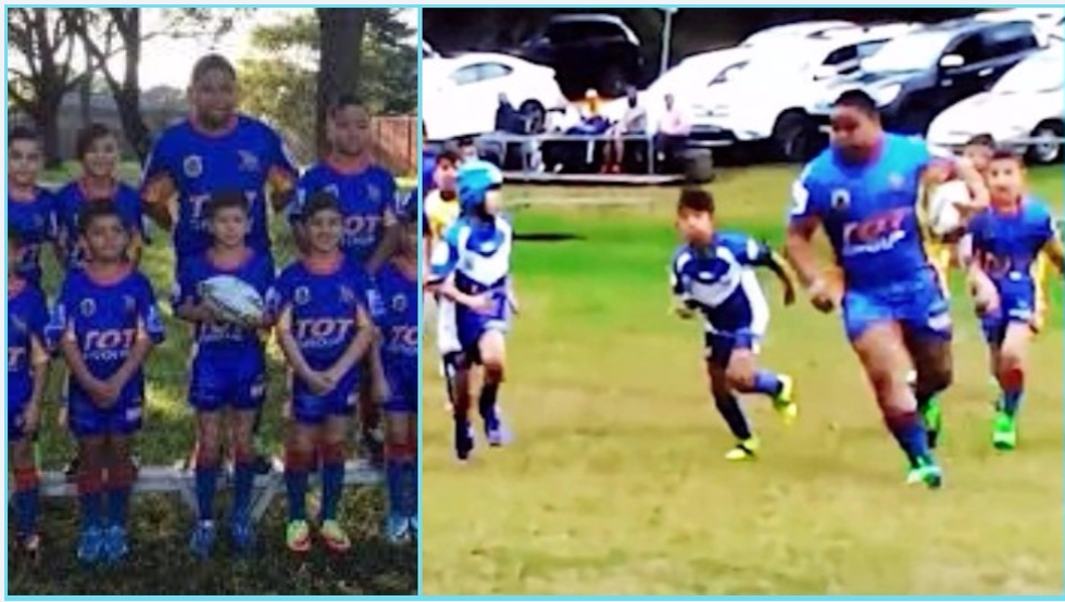 El increíble jugador de rugby de 7 años que pesa 100 kilos | Deportes