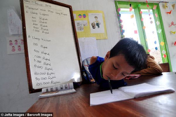 Increíble: las habilidades de un nene de Indonesia que no tiene ni brazos, ni piernas | Curiosidades