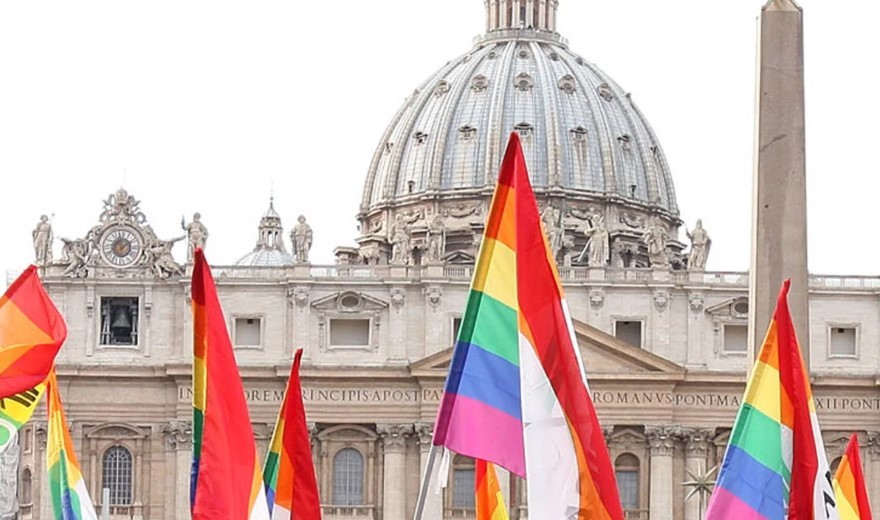 Peregrinos de la comunidad LGBT+ llegaron al Vaticano | Internacionales