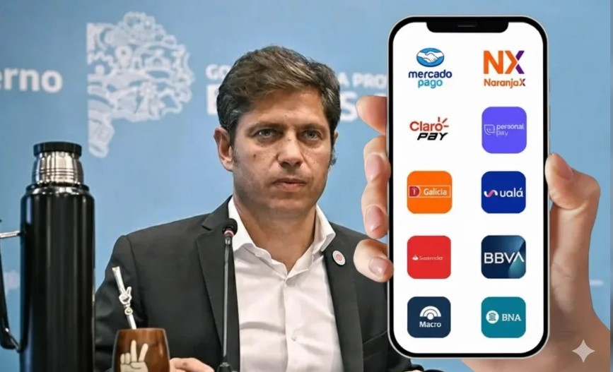 Kicillof dispuso que las billeteras virtuales retengan Ingresos Brutos en la provincia de Buenos Aires | Economía