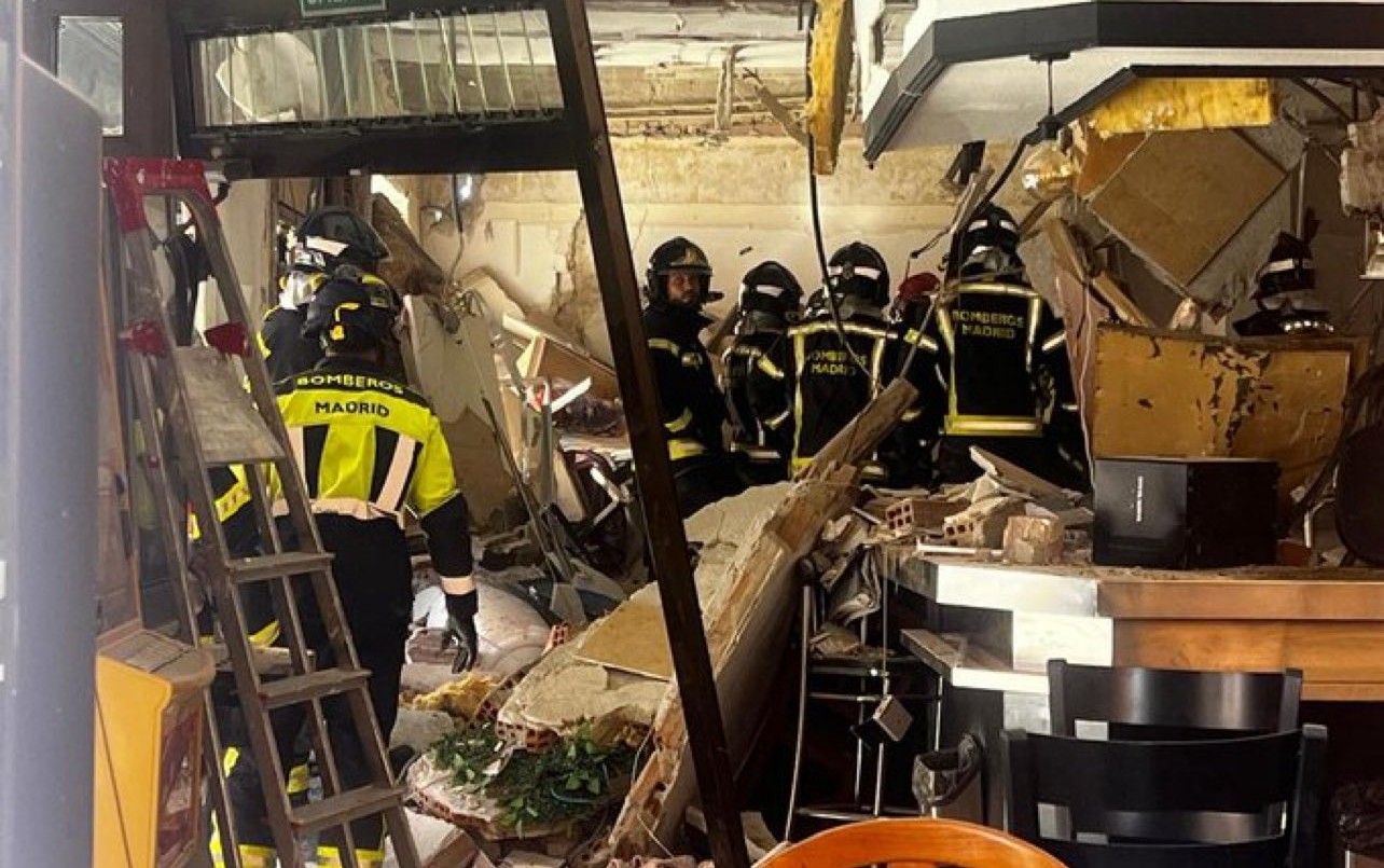 Al menos 25 heridos por una explosión en un bar en Madrid | Internacionales