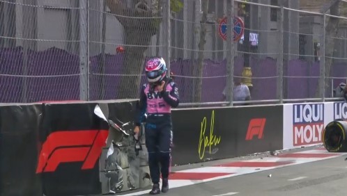 Gran Premio de Azerbaiyán: Colapinto chocó y largará 16 en la carrera del domingo | Deportes