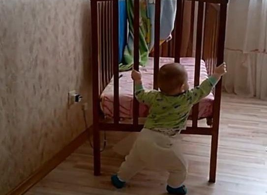 "Popeye", el súper bebé ruso que mueve solo la cuna | Curiosidades