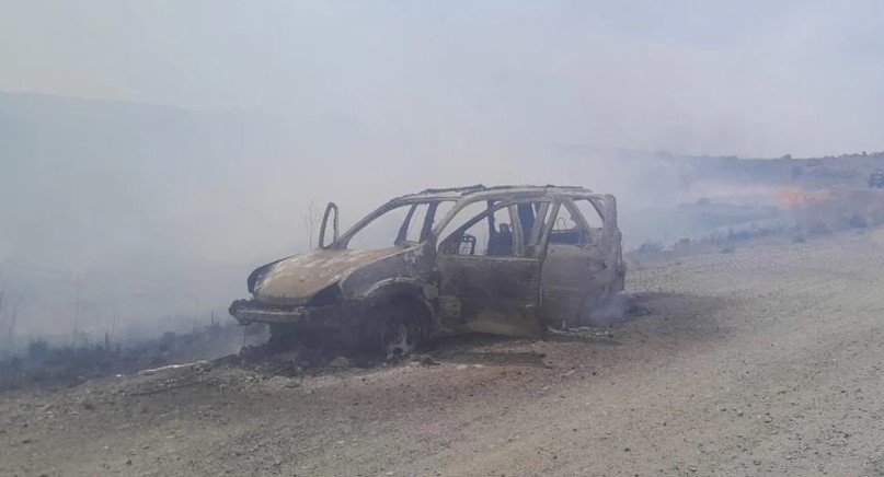 Córdoba: un auto se prendió fuego y ocasionó un incendio en un Parque Nacional | Actualidad