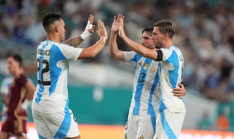 La Selección argentina venció 1-0 a Venezuela en un amistoso en Miami | Deportes
