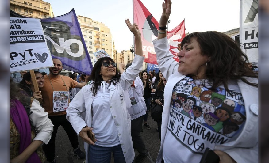 Trabajadores del Hospital Garrahan realizarán una caravana hacia la Quinta de Olivos | Actualidad