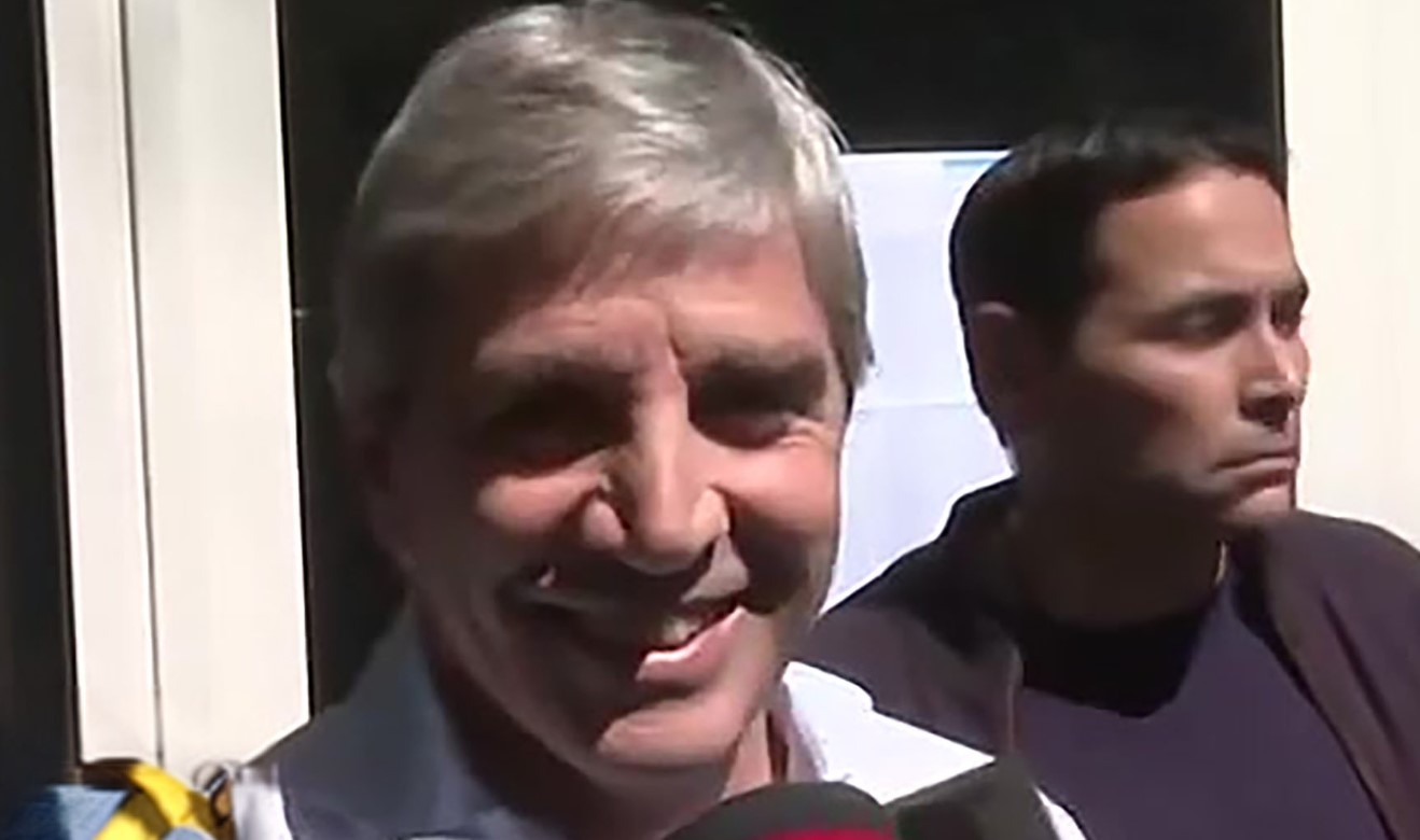 "Le quiero dar tranquilidad a los argentinos: no cambia nada": votó Luis Caputo | Política