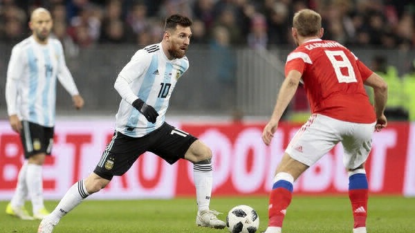 Argentina empata con Rusia en el primer amistoso de la gira | Deportes
