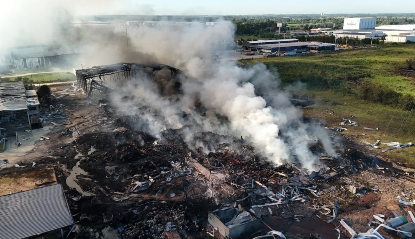 Resurge la preocupación por el fuego en el Polo Industrial de Ezeiza | Actualidad