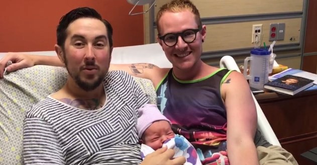 Nació Leo, el primer hijo biológico de un hombre transgénero | Curiosidades