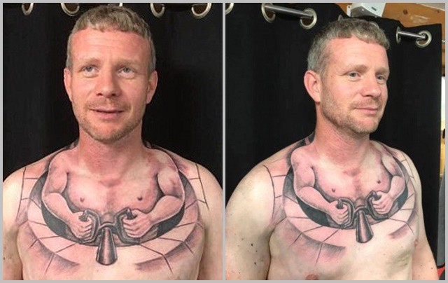 El increíble tatuaje de un camionero que volvió locos a todos en las redes sociales | Curiosidades