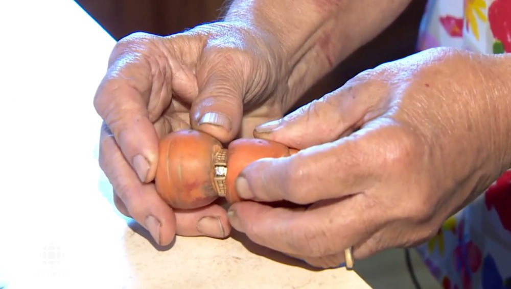 Perdió su anillo de casada y lo encontró 13 años después en una zanahoria | Curiosidades