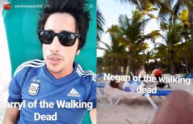 Las últimas fotos de Santiago, el hermano de Nico Vázquez, antes de su muerte sorpresiva en Punta Cana | Espectáculos