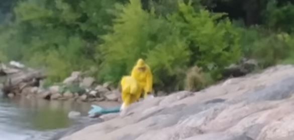 Asombro por la aparición de una "sirena" en un lago de EE.UU. | Curiosidades