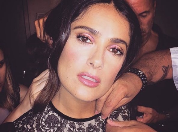 Salma Hayek se sumó a la moda "sin maquillaje" | Espectáculos