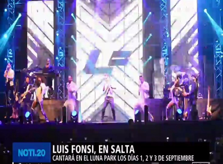 Luis Fonsi, en Salta | Espectáculos